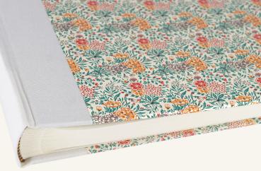 Nice photo album "Susi", orange yellow photo album, handmade